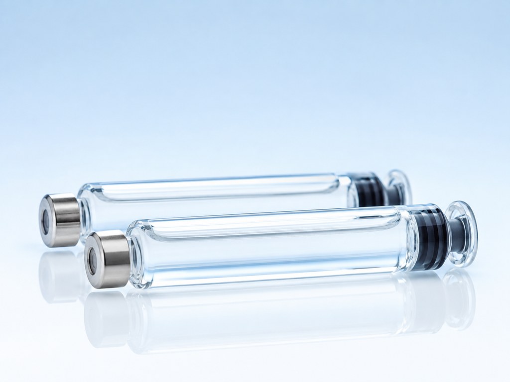 3 mL pen-fill glass cartridges for reusable insulin pens
