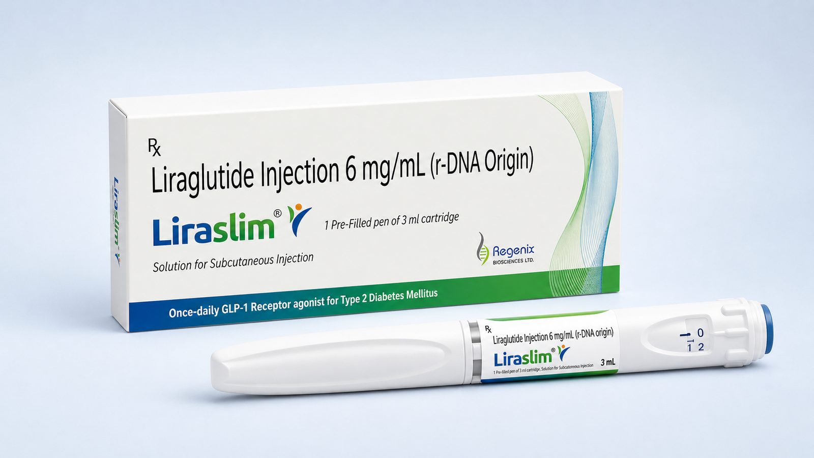 Liraglutide — Regenix Biosciences Liraglutide 6 mg/mL pre-filled pen
